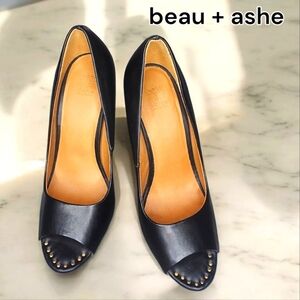 BEAU + ASHE Studded Peep Toe - 8